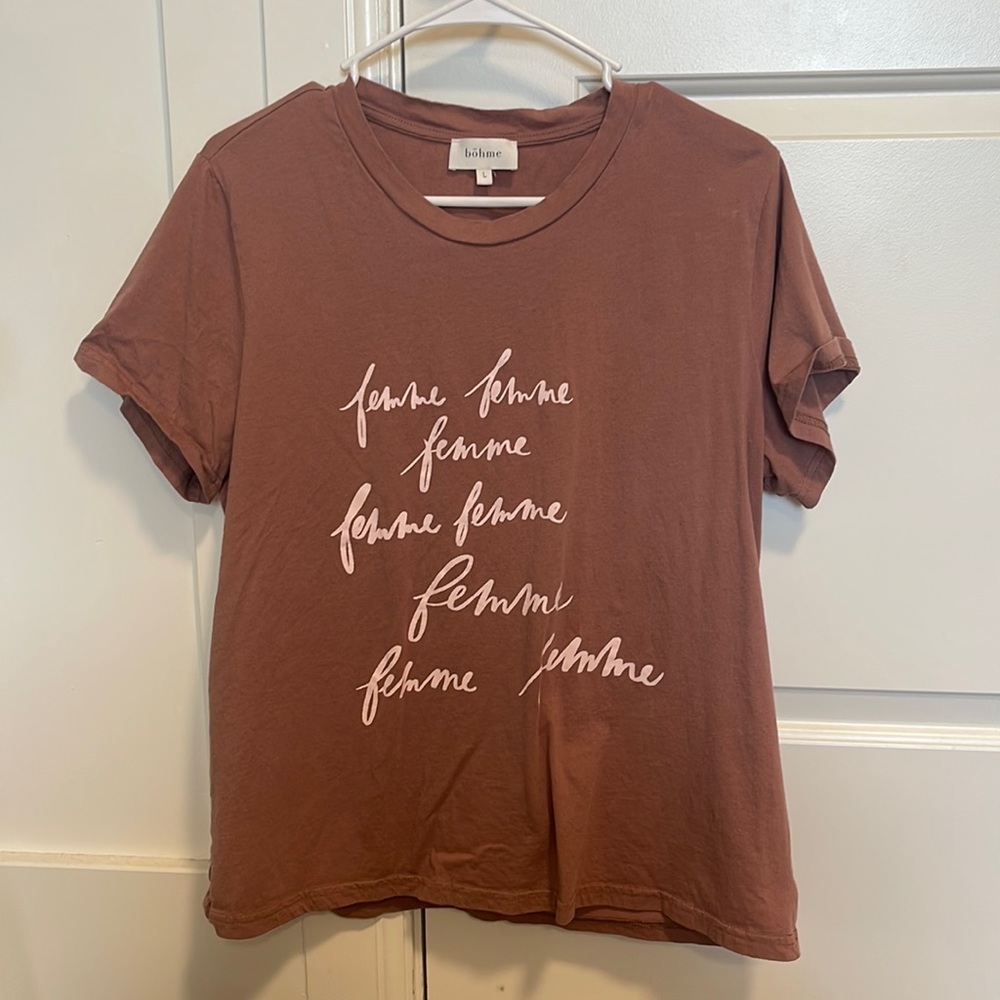 NEVER WORN BOHME TEE!!